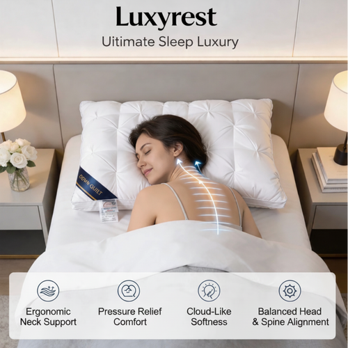 Luxury Goose Down Pillow