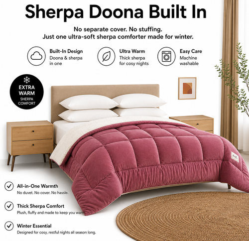 Luxury EverWarm Sherpa Doona