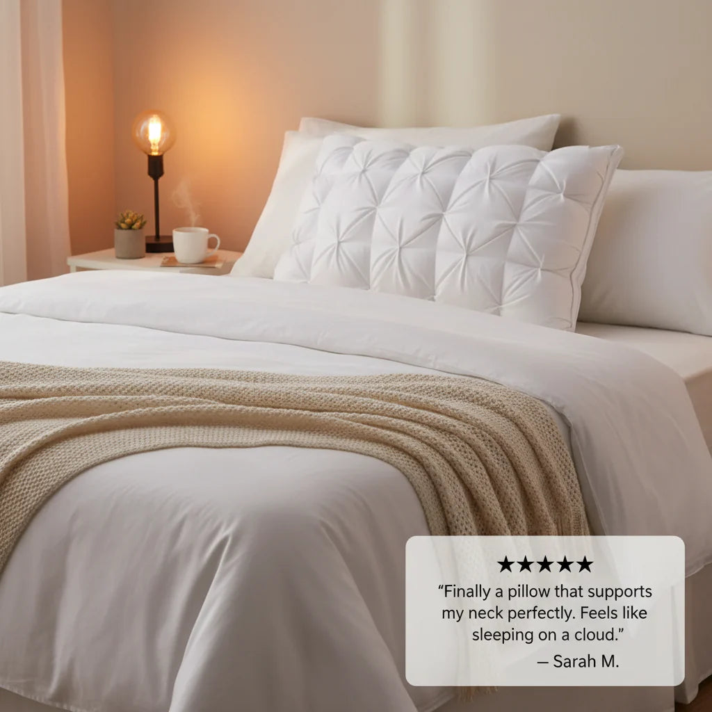 Luxury Hungarian Goose Down Pillow
