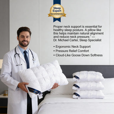 Luxury Hungarian Goose Down Pillow