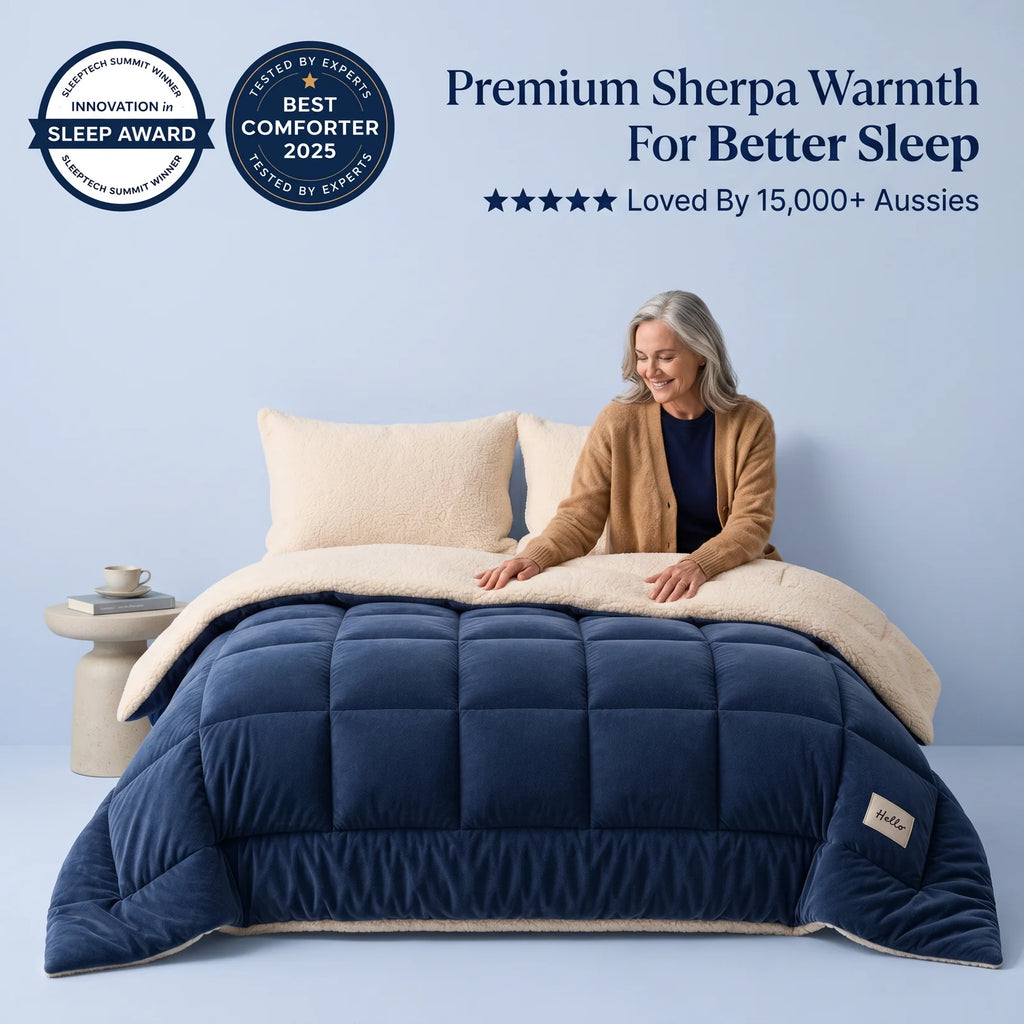Luxury EverWarm Sherpa Doona