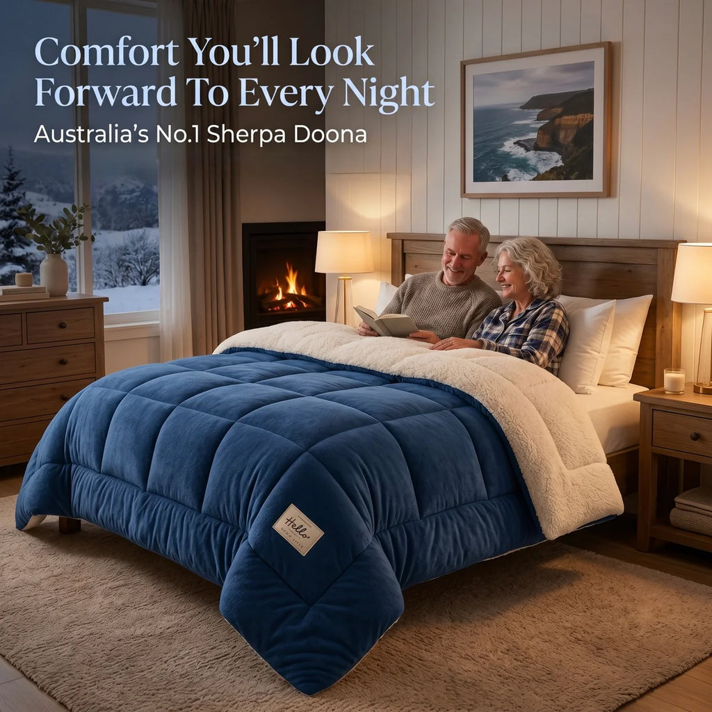 Luxury EverWarm Sherpa Doona
