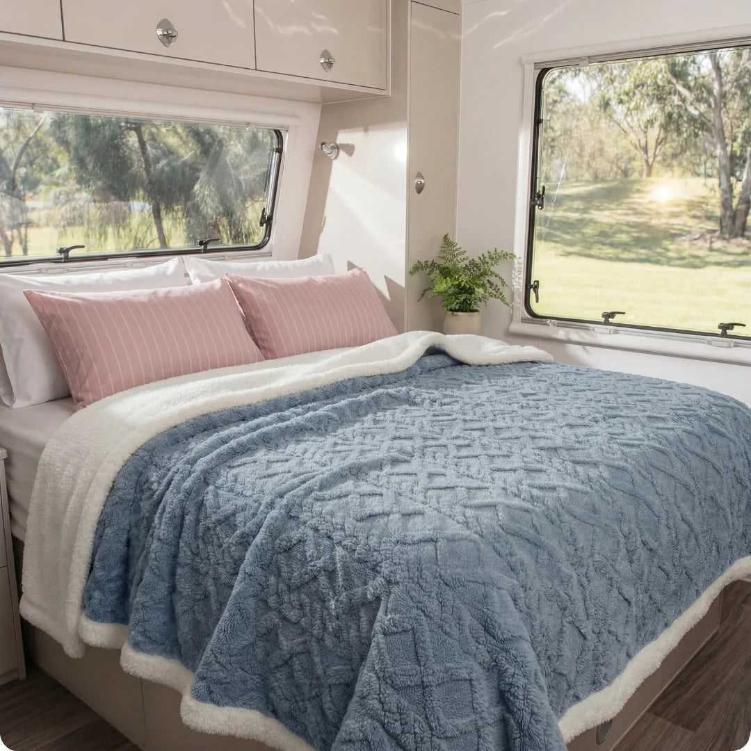 Luxury Snuggle Sherpa Blanket